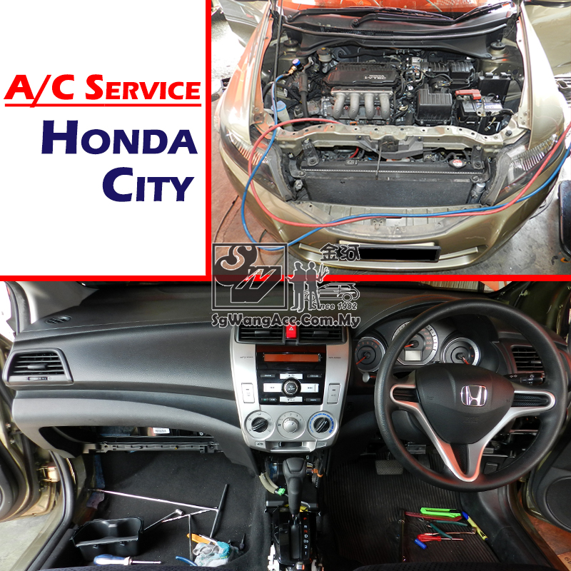 Honda City 2011 Full Air Cond Service