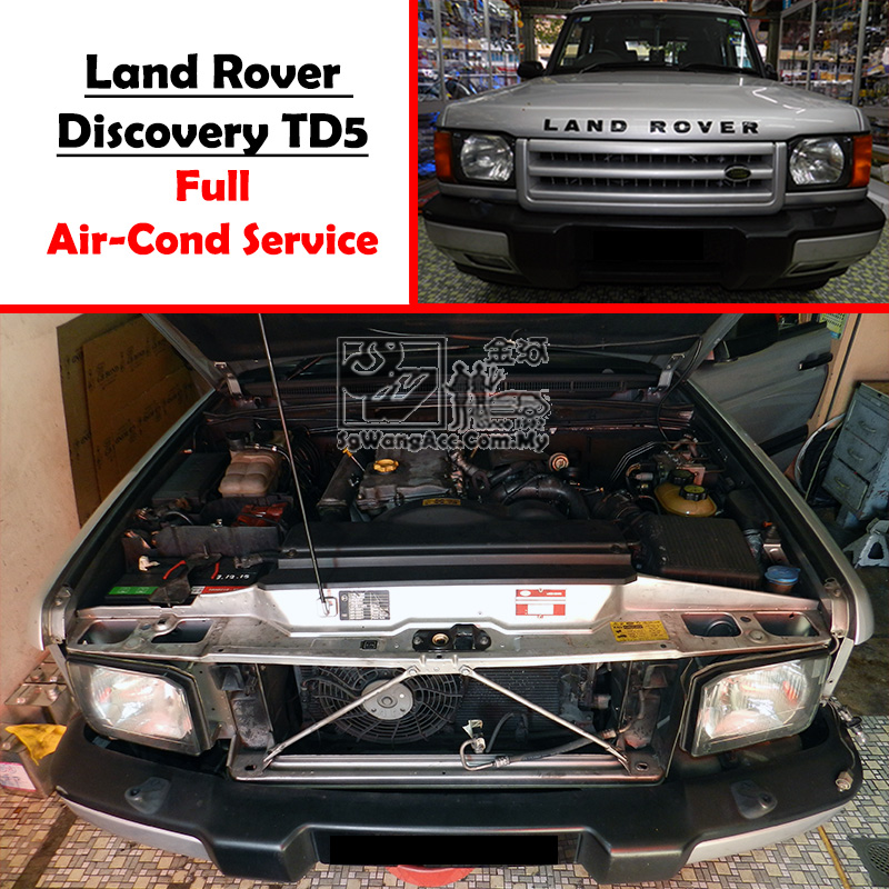 Land Rover Discovery TD5 Full Air Cond Service