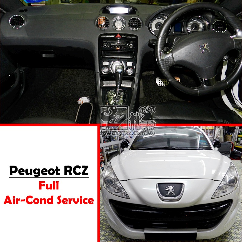Peugeot RCZ Full Air Cond Service