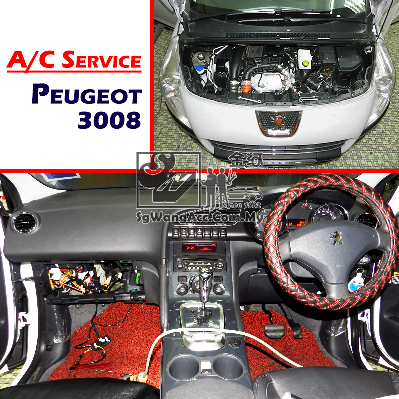 Peugeot 3008 Internal Air Cond Service