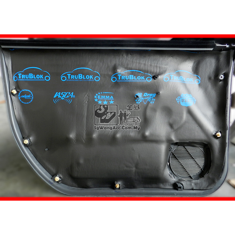 Apply Sound Proof on Car Door & Plastic Panel